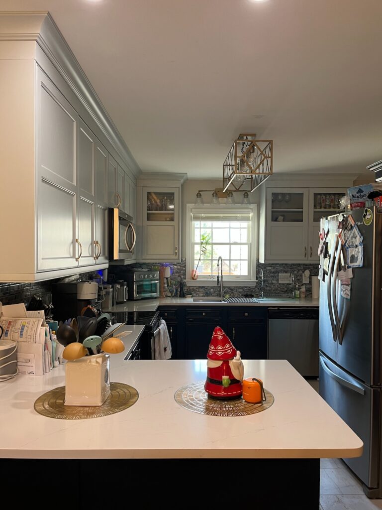 clean kitchen after house cleaner came